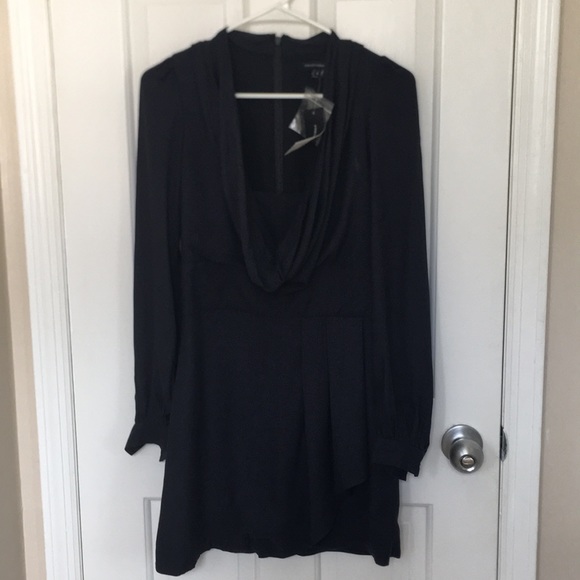 SALE! French Connection Cowl Neck Dress (sz 4) - Picture 3 of 4